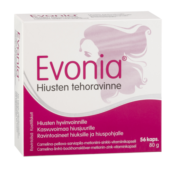 Evonia Hiusten tehoravinne 56 kaps