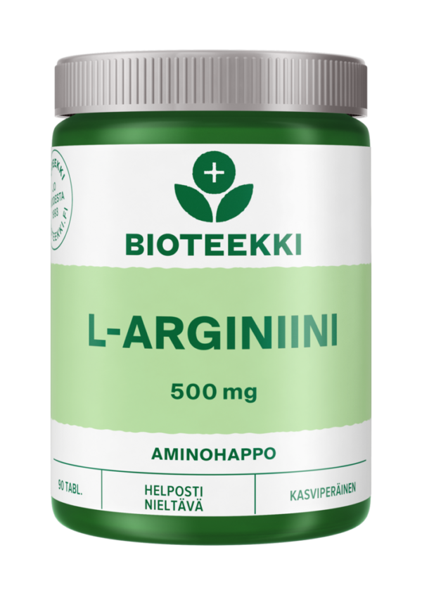 Bioteekki L-Arginiini 90 tablettia