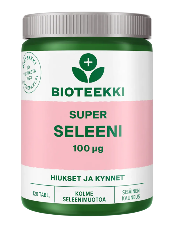 Bioteekki Super Seleeni 100 ug 120 tabl