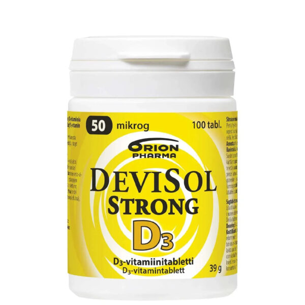 DeviSol Strong 50 mcg - D-vitamiini tabl