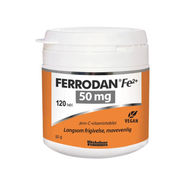 Ferrodan Fe2+ 50 mg 120 tabl