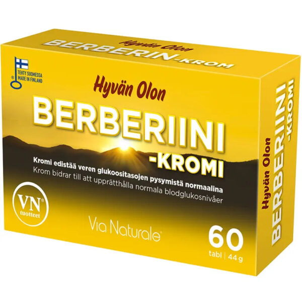Hyvän Olon Berberiini+Kromi 60 tabl