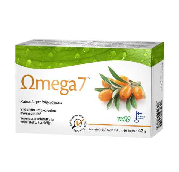 Omega7 Tyrniöljy 60 kaps