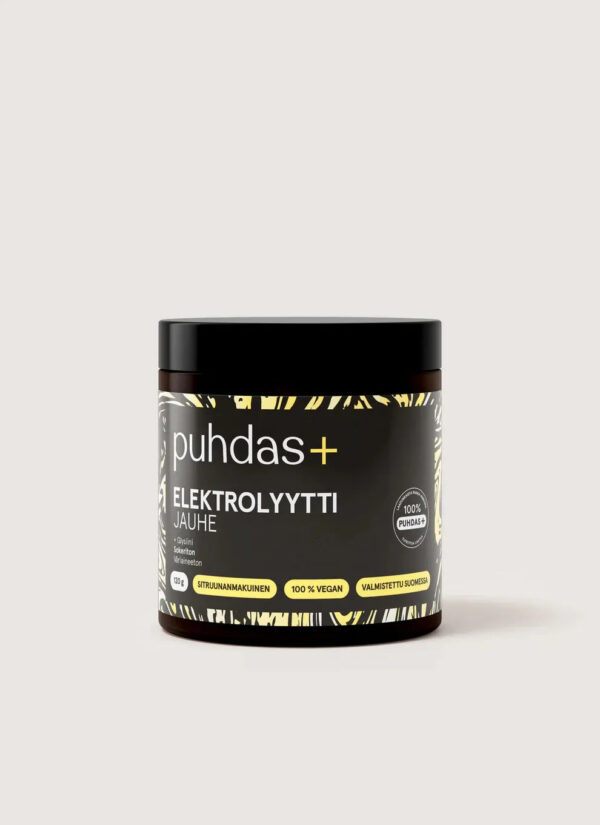 Puhdas+ Elektrolyyttijauhe Sitruuna 120 g 120 g