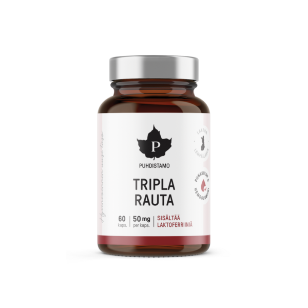 Puhdistamo Tripla Rauta 60 kaps
