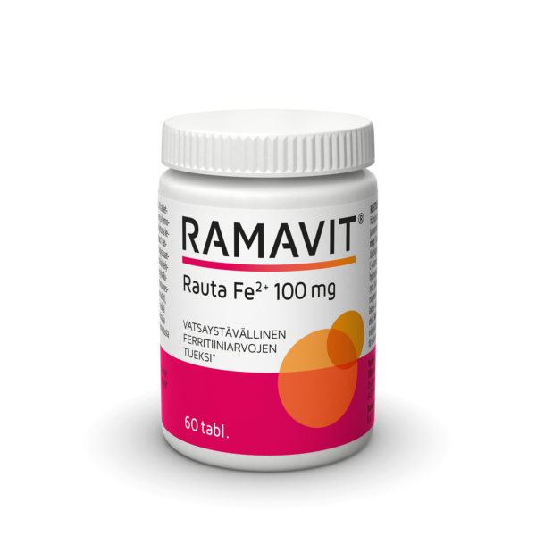 Ramavit Rauta 100 mg 60 kpl