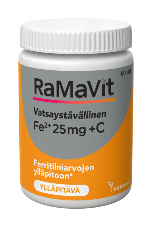 Ramavit Rauta 25 mg 60 kpl