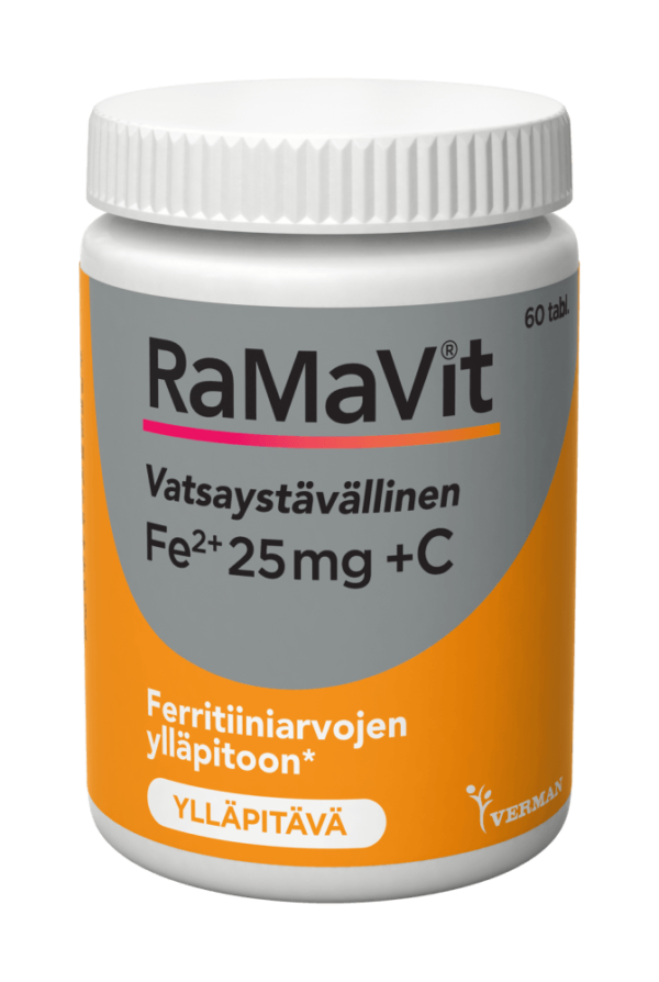 Ramavit Rauta 25 mg 60 tabl