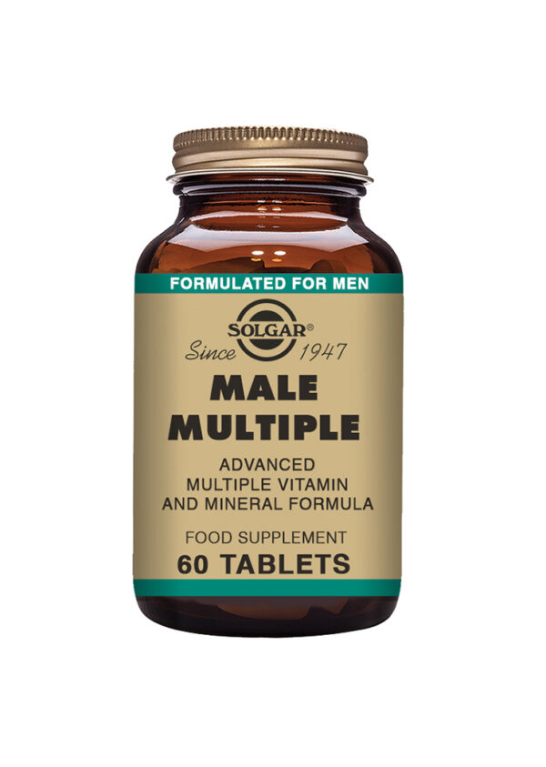 Solgar Male Multiple (miesten monivitamiini) 60 tabl