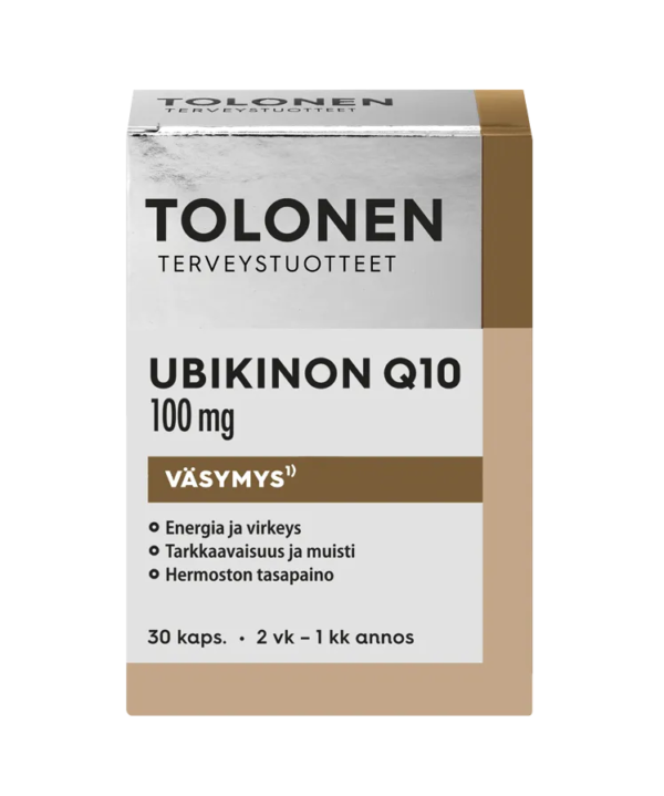 Tolonen Ubikinon 100 mg + B-Vit kaps