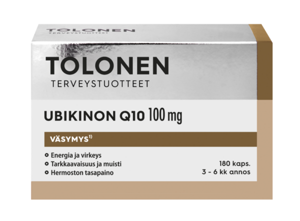 Tolonen Ubikinon q10 100mg 180 kaps
